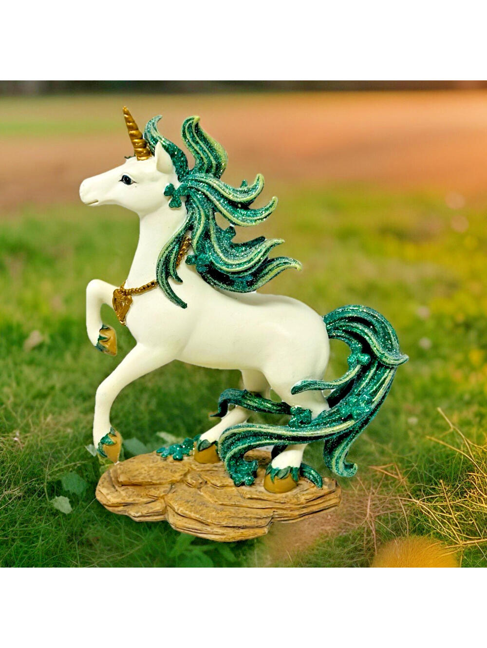 VTG Emerald Isle Unicorn Hamilton Collection Figure Horse "Song in Your Heart"
